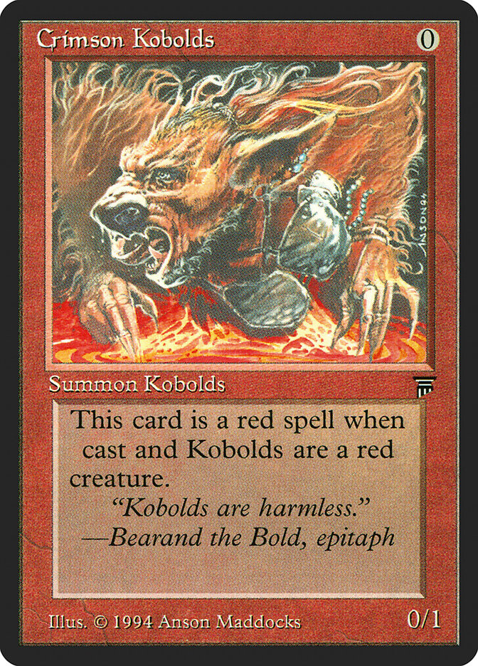 Crimson Kobolds [Legends] | Gear Gaming Fayetteville