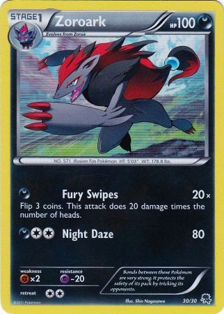 Zoroark (30/30) [Black & White: Trainer Kit - Zoroark] | Gear Gaming Fayetteville