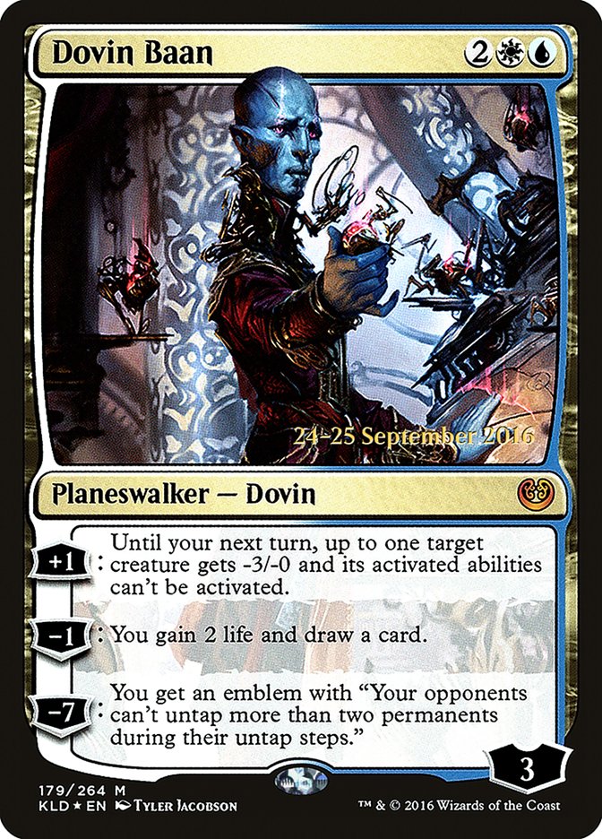 Dovin Baan [Kaladesh Prerelease Promos] | Gear Gaming Fayetteville