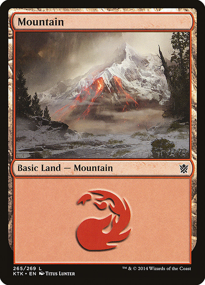 Mountain (265) [Khans of Tarkir] | Gear Gaming Fayetteville