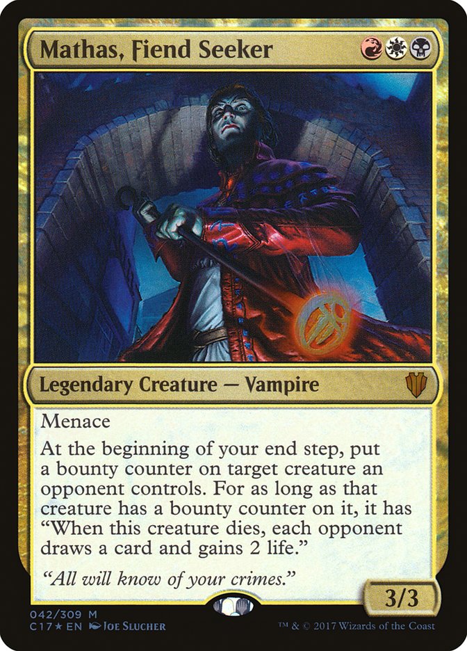 Mathas, Fiend Seeker [Commander 2017] | Gear Gaming Fayetteville