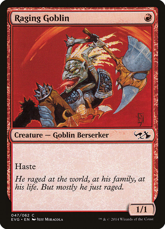 Raging Goblin (Elves vs. Goblins) [Duel Decks Anthology] | Gear Gaming Fayetteville