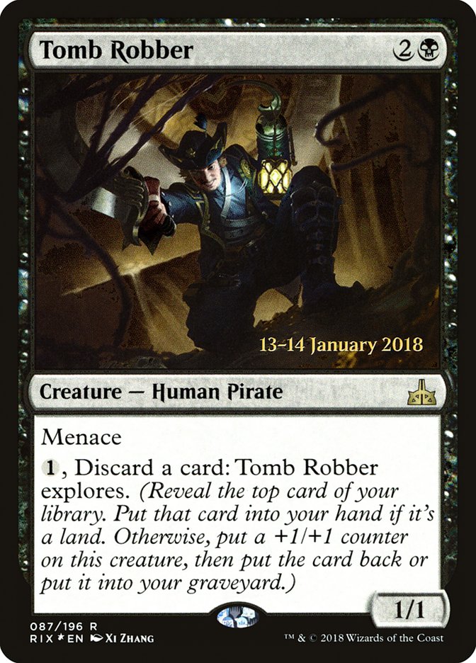 Tomb Robber [Rivals of Ixalan Prerelease Promos] | Gear Gaming Fayetteville