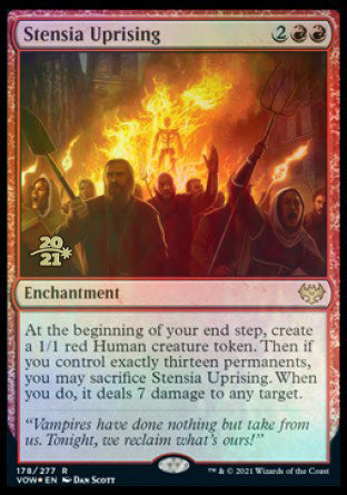 Stensia Uprising [Innistrad: Crimson Vow Prerelease Promos] | Gear Gaming Fayetteville