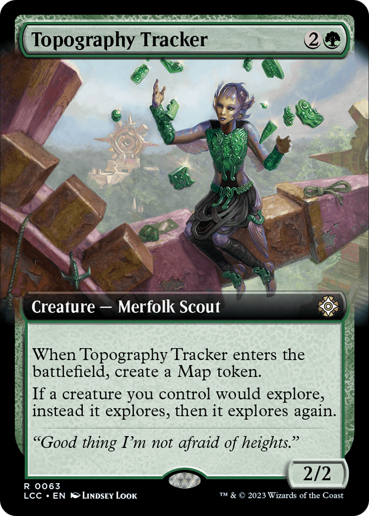 Topography Tracker (Extended Art) [The Lost Caverns of Ixalan Commander] | Gear Gaming Fayetteville