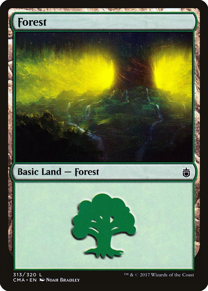 Forest (313) [Commander Anthology] | Gear Gaming Fayetteville