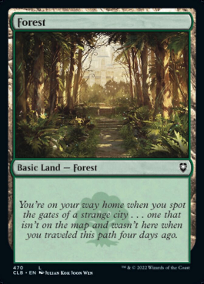 Forest (470) [Commander Legends: Battle for Baldur's Gate] | Gear Gaming Fayetteville