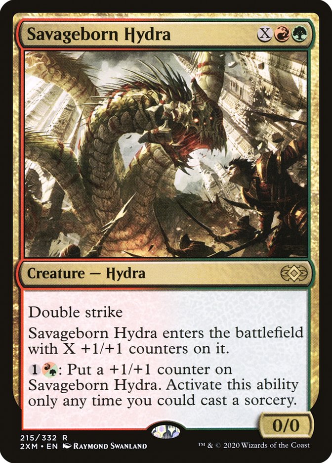 Savageborn Hydra [Double Masters] | Gear Gaming Fayetteville