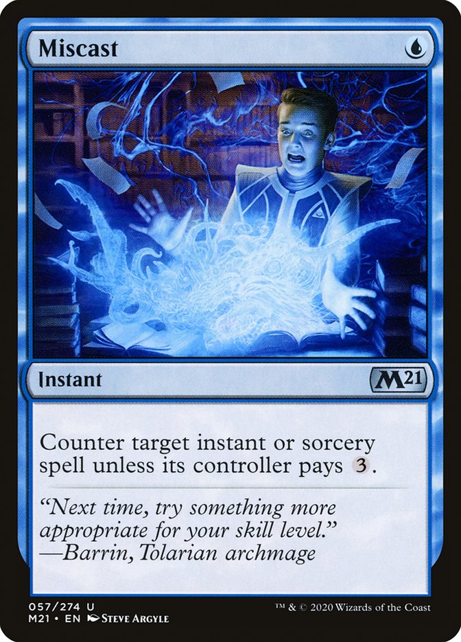 Miscast [Core Set 2021] | Gear Gaming Fayetteville