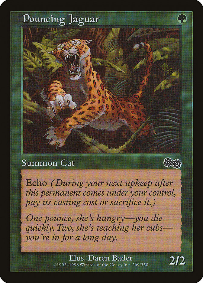 Pouncing Jaguar [Urza's Saga] | Gear Gaming Fayetteville