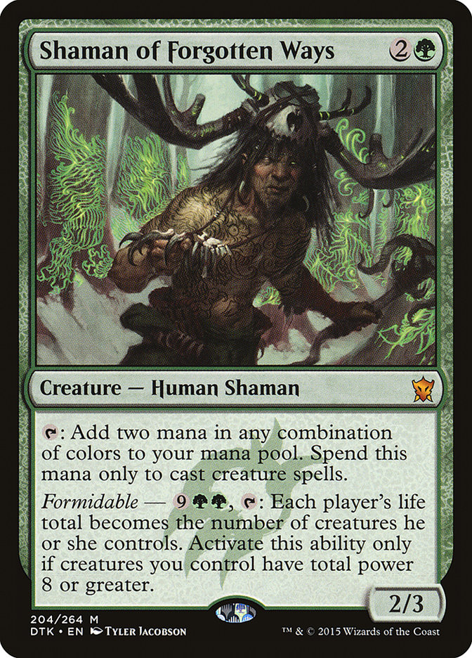 Shaman of Forgotten Ways [Dragons of Tarkir] | Gear Gaming Fayetteville