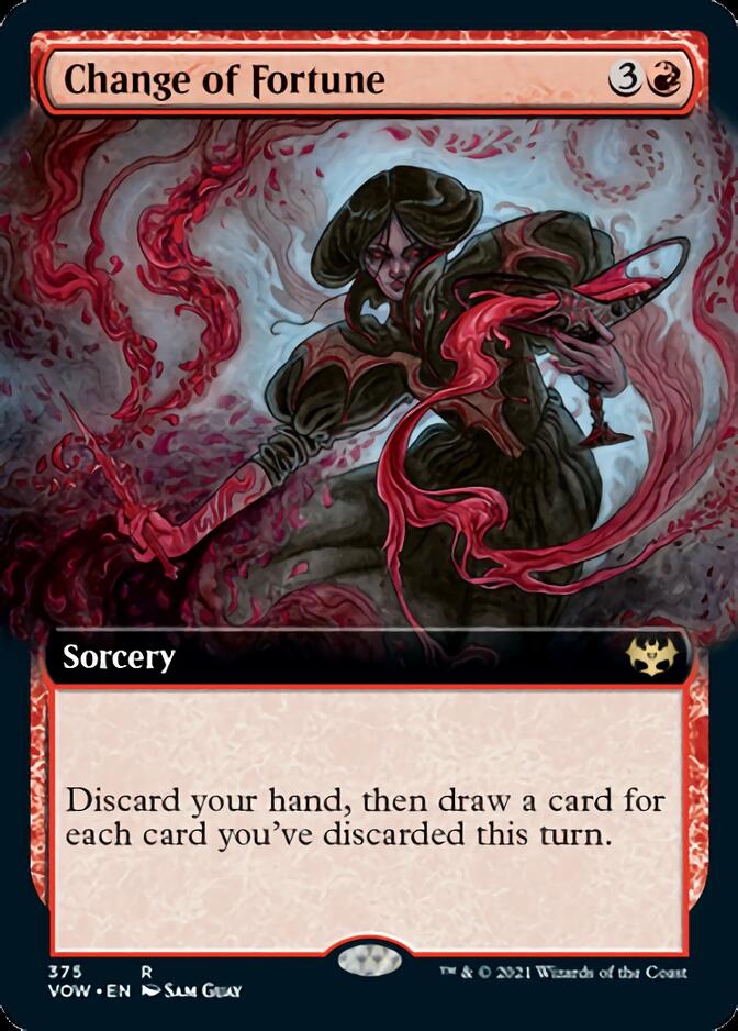 Change of Fortune (Extended Art) [Innistrad: Crimson Vow] | Gear Gaming Fayetteville