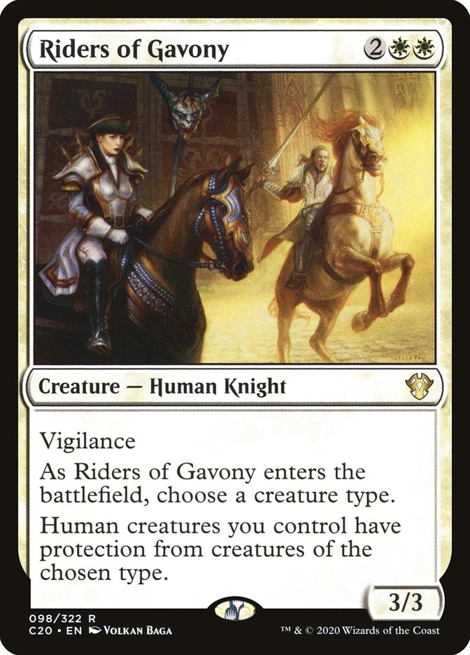 Riders of Gavony [Commander 2020] | Gear Gaming Fayetteville