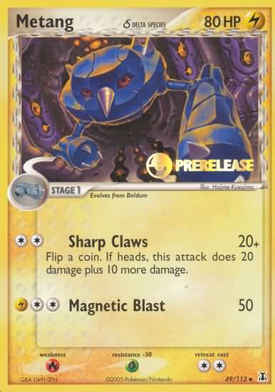 Metang (49/113) (Delta Species) (Prerelease Promo) [EX: Delta Species] | Gear Gaming Fayetteville