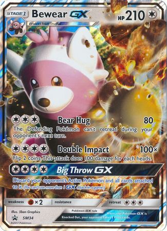 Bewear GX (SM34) (Jumbo Card) [Sun & Moon: Black Star Promos] | Gear Gaming Fayetteville