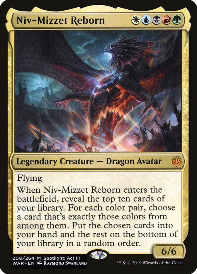 Niv-Mizzet Reborn [War of the Spark] | Gear Gaming Fayetteville