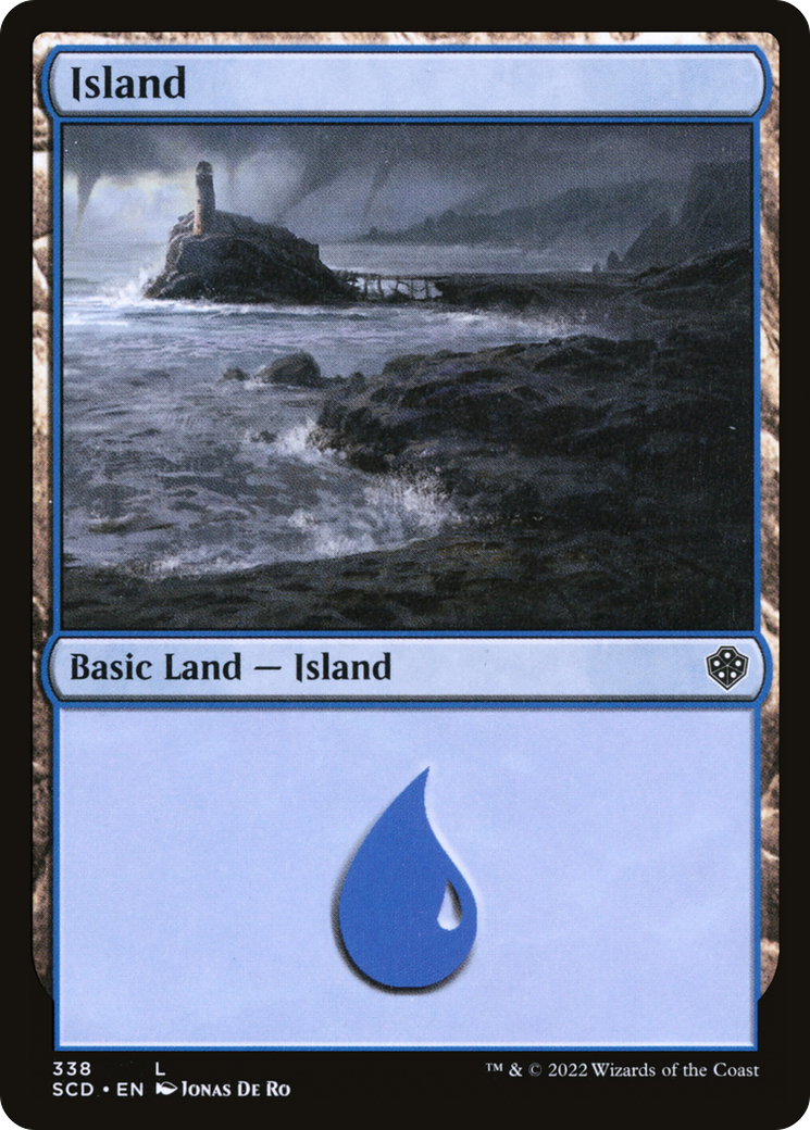 Island (338) [Starter Commander Decks] | Gear Gaming Fayetteville