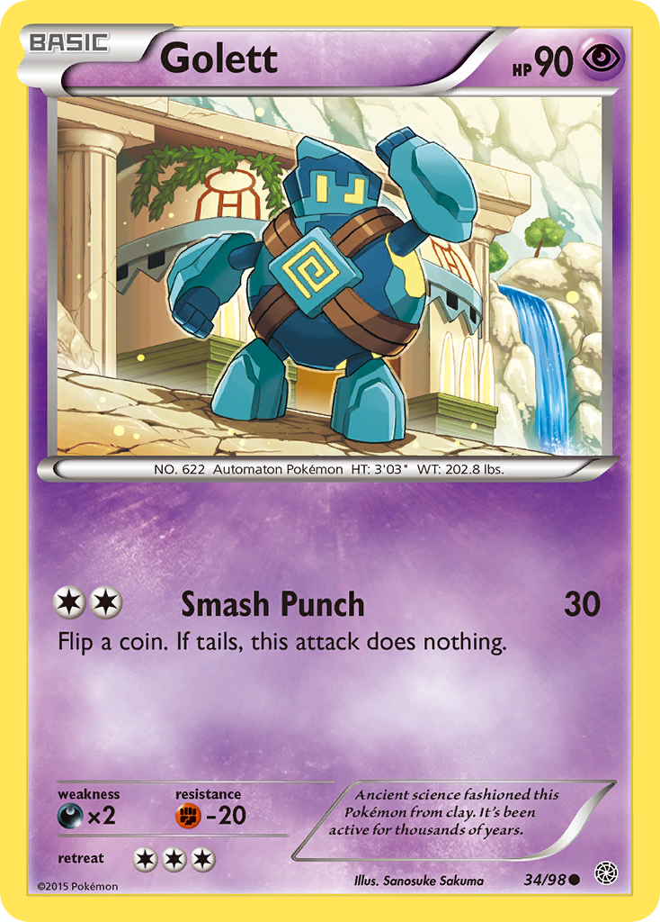 Golett (34/98) [XY: Ancient Origins] | Gear Gaming Fayetteville