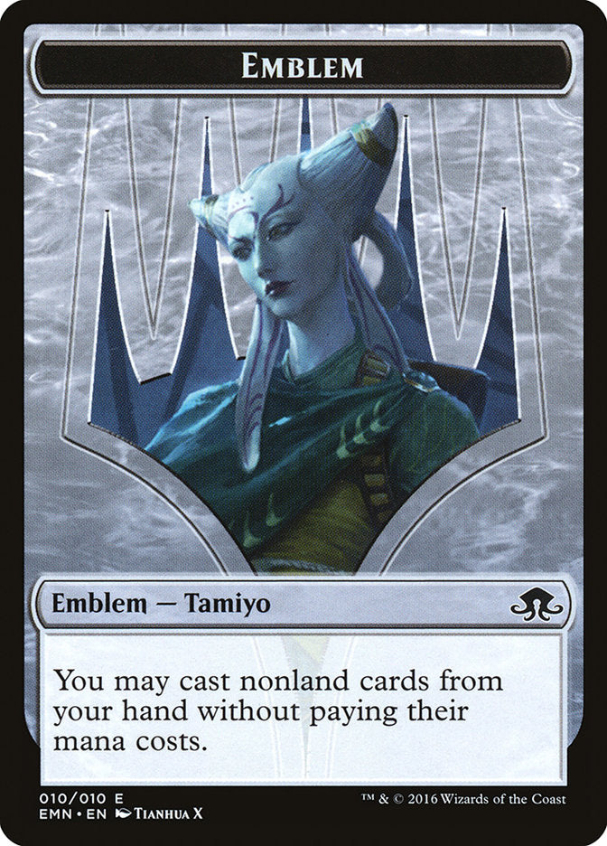 Tamiyo, Field Researcher Emblem [Eldritch Moon Tokens] | Gear Gaming Fayetteville