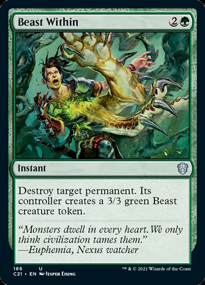 Beast Within [Commander 2021] | Gear Gaming Fayetteville