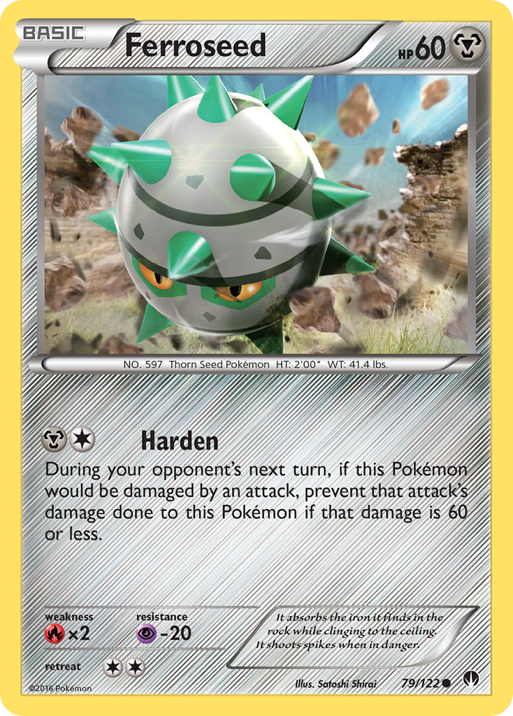 Ferroseed (79/122) [XY: BREAKpoint] | Gear Gaming Fayetteville