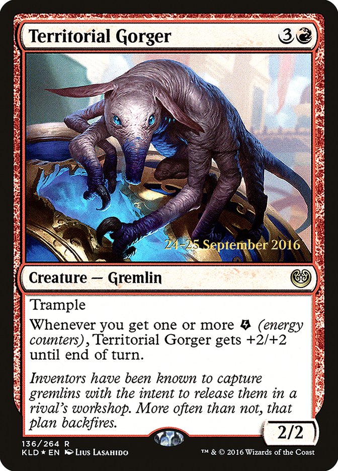 Territorial Gorger [Kaladesh Prerelease Promos] | Gear Gaming Fayetteville