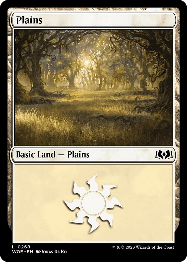 Plains (0268) [Wilds of Eldraine] | Gear Gaming Fayetteville