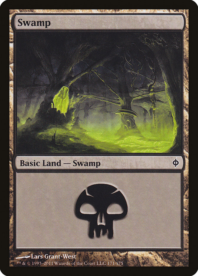 Swamp (171) [New Phyrexia] | Gear Gaming Fayetteville