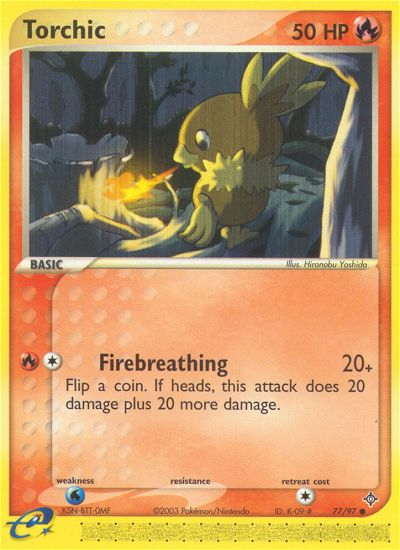 Torchic (77/97) [EX: Dragon] | Gear Gaming Fayetteville