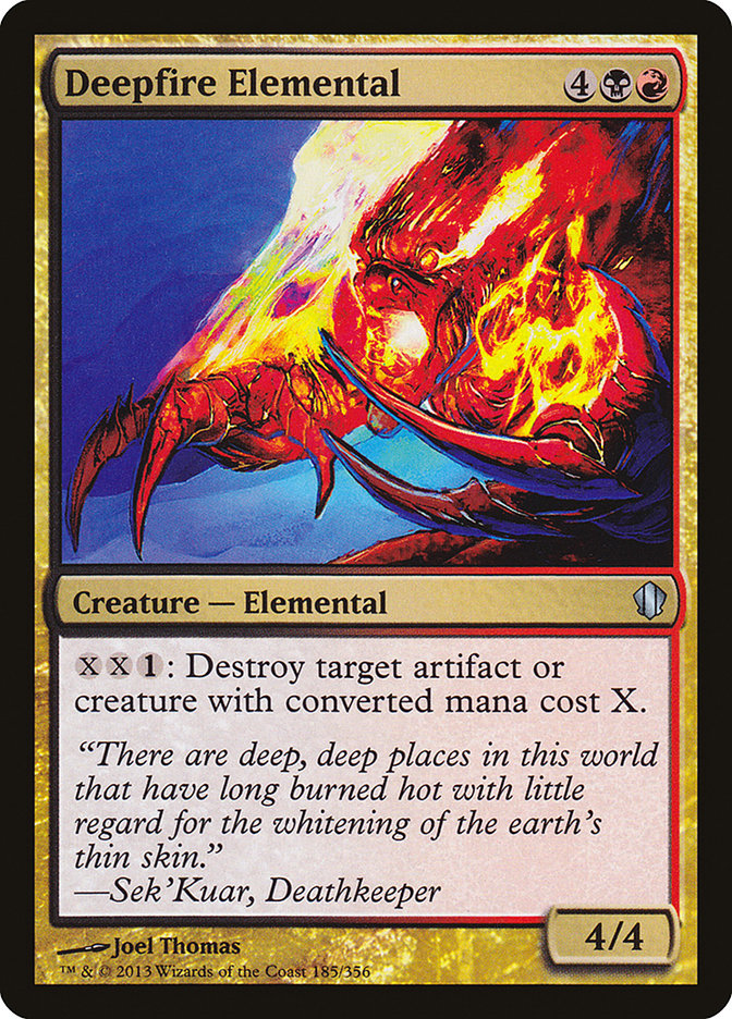 Deepfire Elemental [Commander 2013] | Gear Gaming Fayetteville