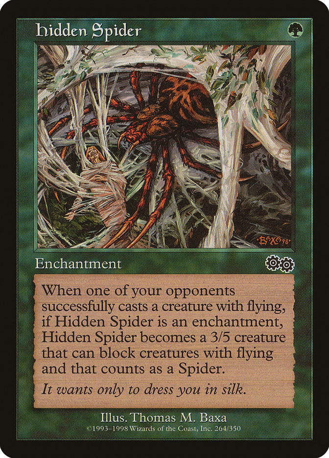 Hidden Spider [Urza's Saga] | Gear Gaming Fayetteville