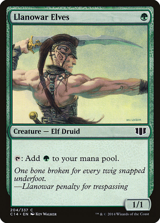 Llanowar Elves [Commander 2014] | Gear Gaming Fayetteville
