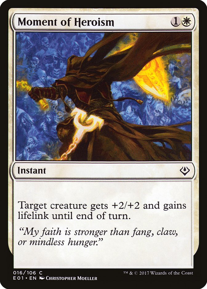 Moment of Heroism [Archenemy: Nicol Bolas] | Gear Gaming Fayetteville