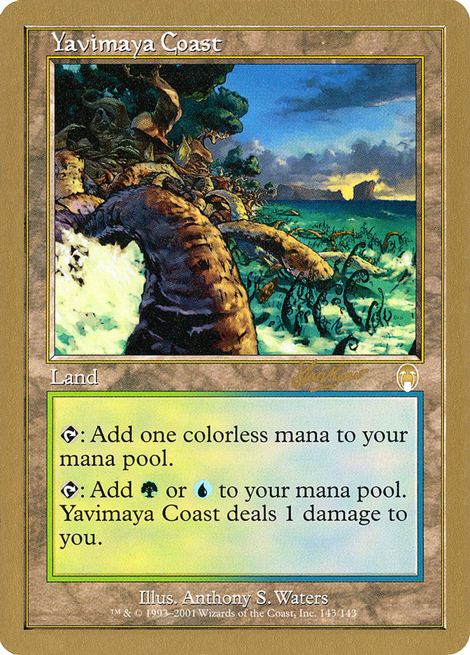 Yavimaya Coast (Sim Han How) [World Championship Decks 2002] | Gear Gaming Fayetteville