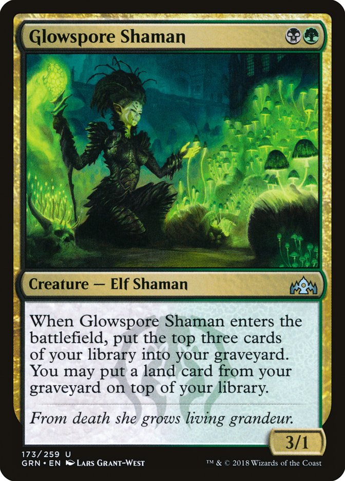 Glowspore Shaman [Guilds of Ravnica] | Gear Gaming Fayetteville