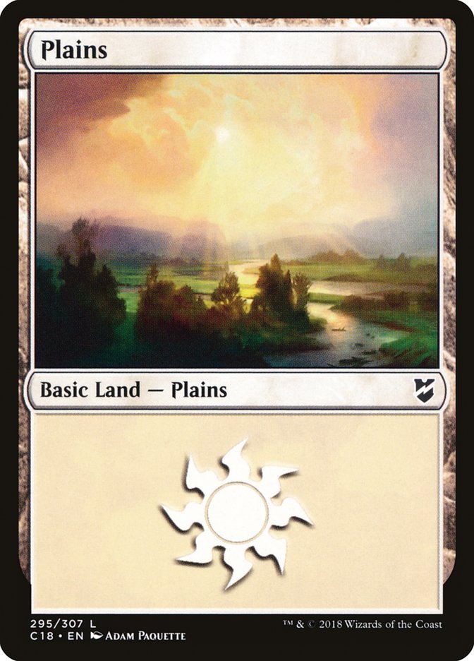 Plains (295) [Commander 2018] | Gear Gaming Fayetteville