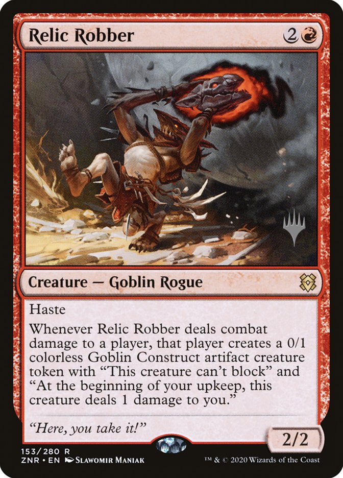 Relic Robber (Promo Pack) [Zendikar Rising Promos] | Gear Gaming Fayetteville