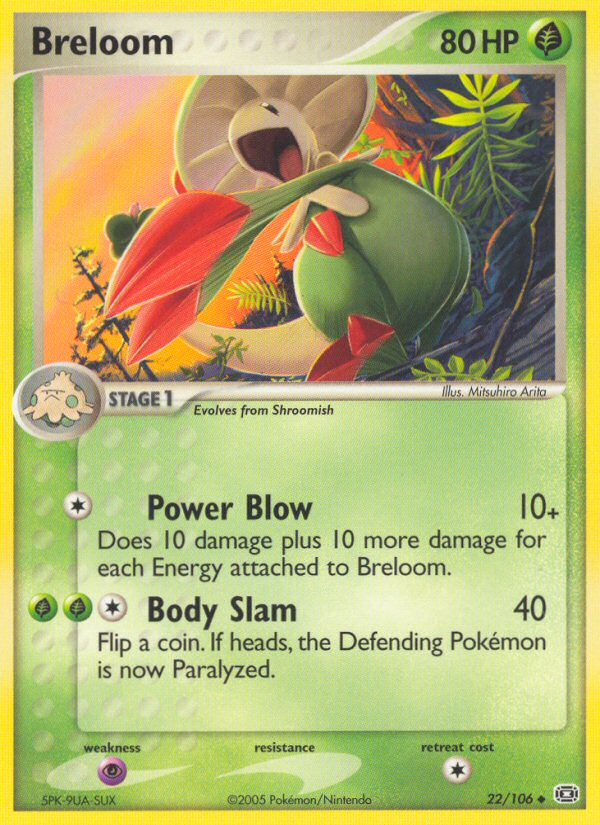 Breloom (22/106) [EX: Emerald] | Gear Gaming Fayetteville