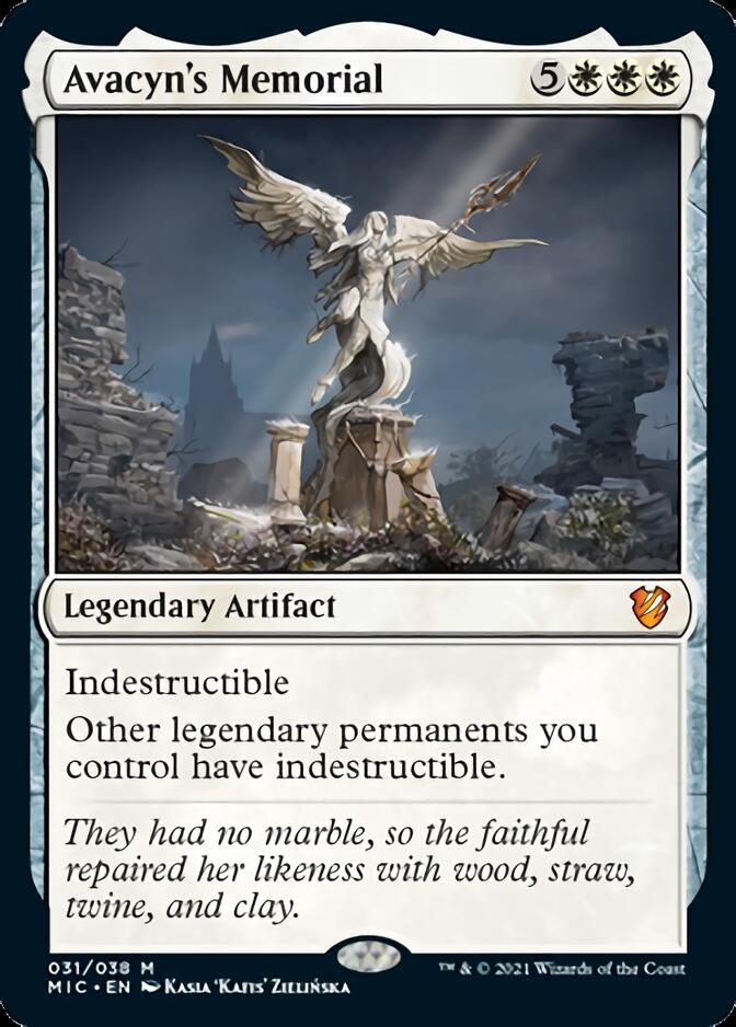 Avacyn's Memorial [Innistrad: Midnight Hunt Commander] | Gear Gaming Fayetteville