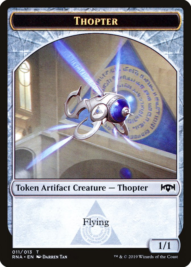 Thopter Token [Ravnica Allegiance Tokens] | Gear Gaming Fayetteville