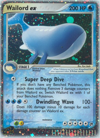 Wailord ex (100/100) [EX: Sandstorm] | Gear Gaming Fayetteville