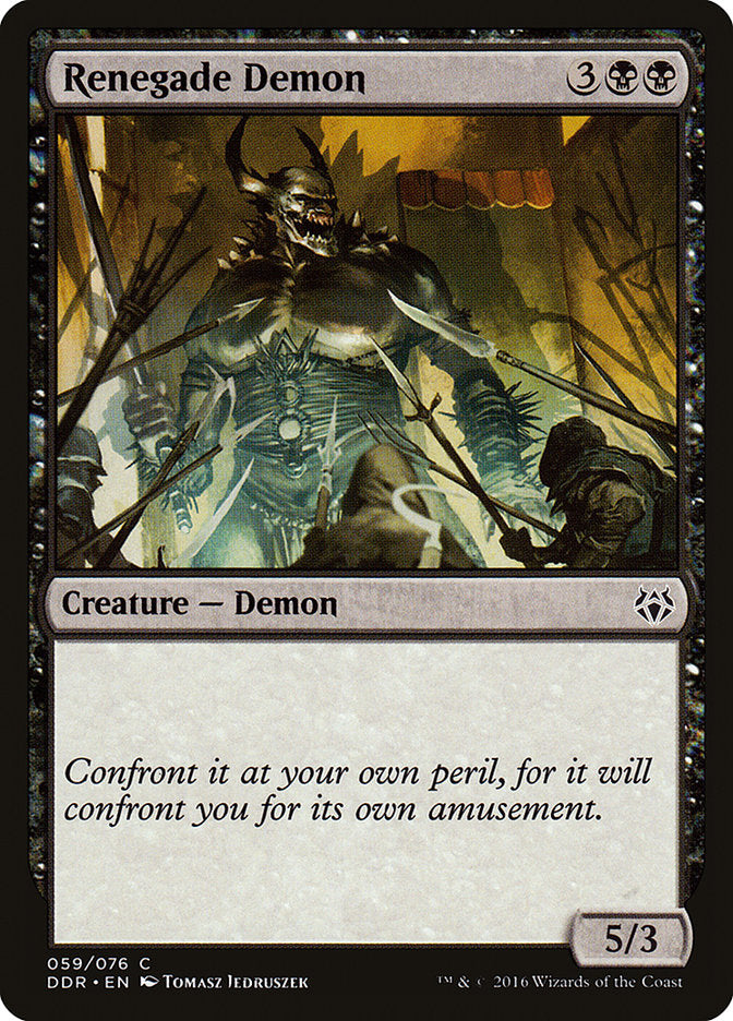 Renegade Demon [Duel Decks: Nissa vs. Ob Nixilis] | Gear Gaming Fayetteville