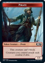 Pirate // Weird Double-Sided Token [Core Set 2021 Tokens] | Gear Gaming Fayetteville