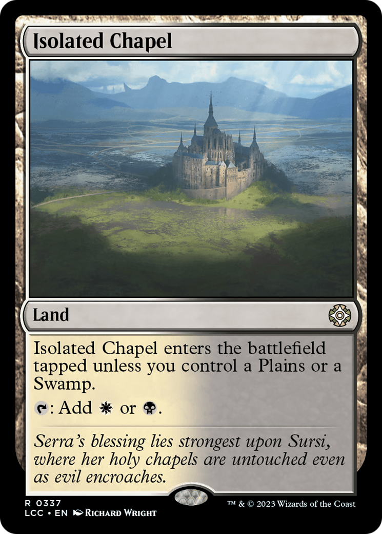 Isolated Chapel [The Lost Caverns of Ixalan Commander] | Gear Gaming Fayetteville