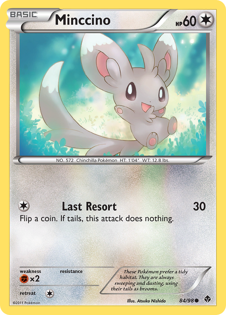 Minccino (84/98) [Black & White: Emerging Powers] | Gear Gaming Fayetteville