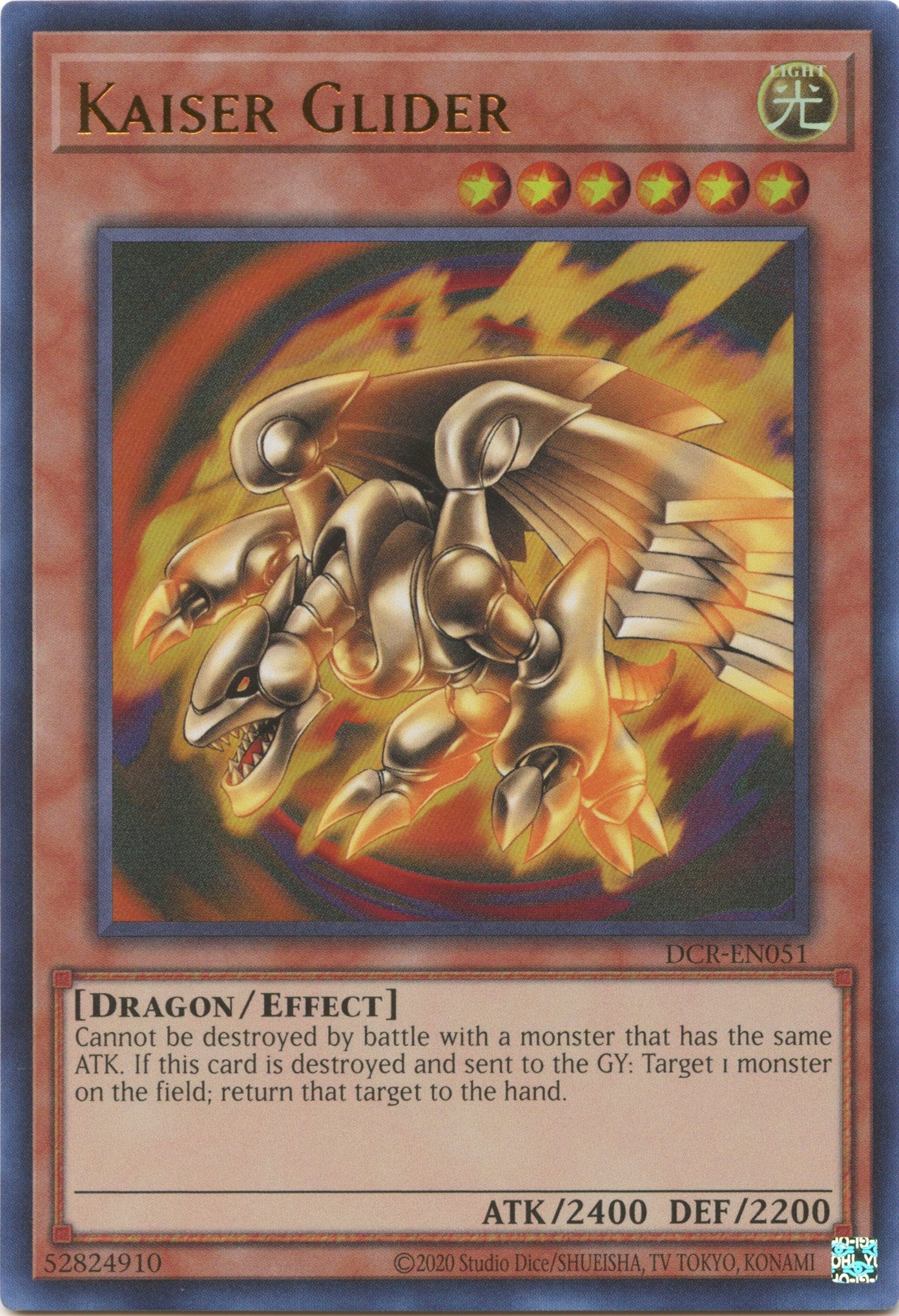 Kaiser Glider (25th Anniversary) [DCR-EN051] Ultra Rare | Gear Gaming Fayetteville