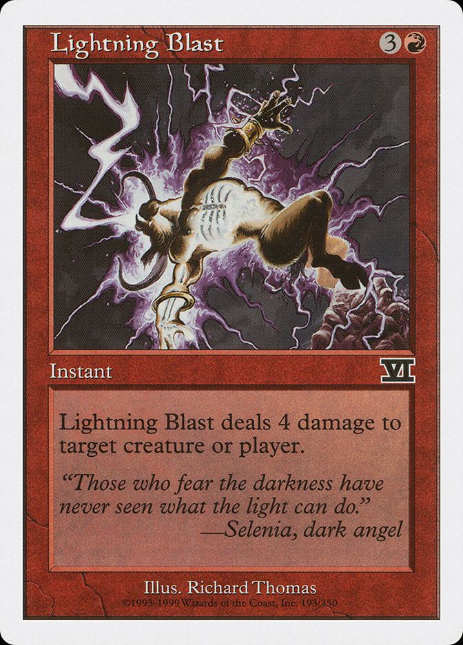 Lightning Blast [Classic Sixth Edition] | Gear Gaming Fayetteville