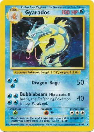 Gyarados (6/102) [Base Set Unlimited] | Gear Gaming Fayetteville