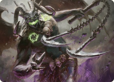 Archfiend of Despair Art Card [Commander Masters Art Series] | Gear Gaming Fayetteville