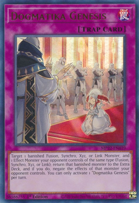 Dogmatika Genesis [MP22-EN039] Ultra Rare | Gear Gaming Fayetteville